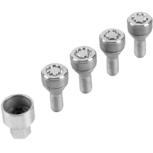 Komplet varnostnih matic za lahka lita platišča